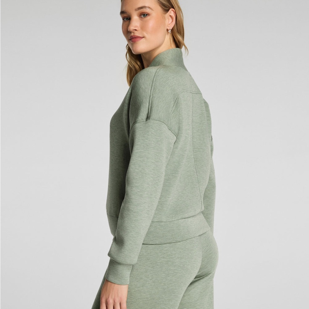 Spanx Air Essentials Half-Zip Pullover And Pants … - image 2